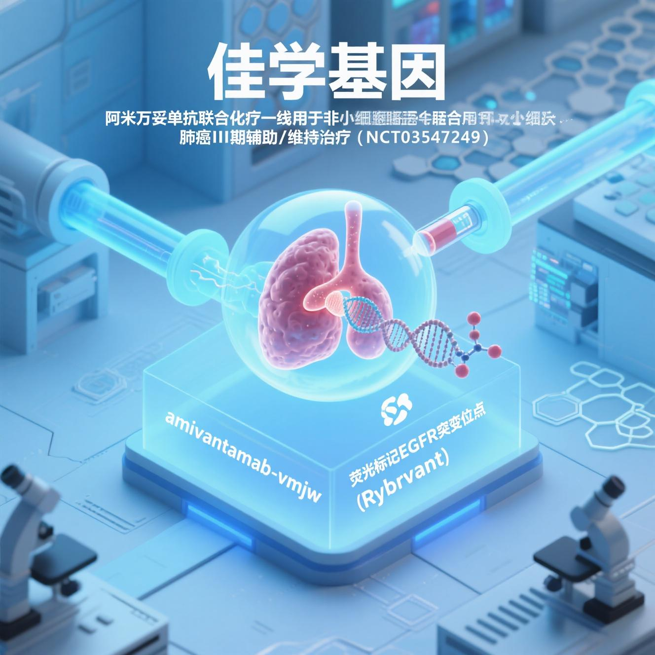 【佳学基因检测】精准医疗下的新突破：阿米万妥单抗基因检测与靶向治疗应用